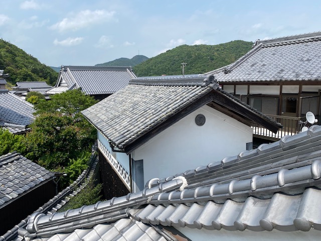 蔵　葺き替え工事の画像